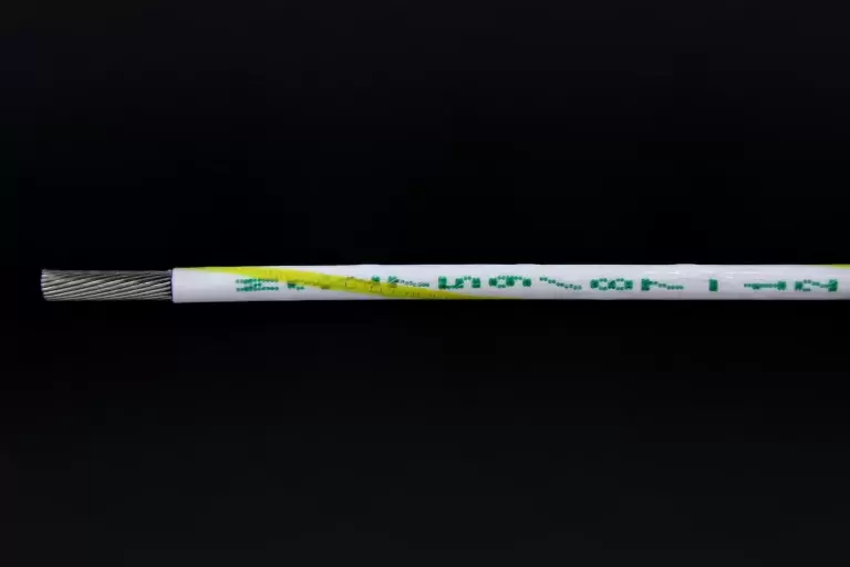 M22759/87 black wire inside wrapper of white color.